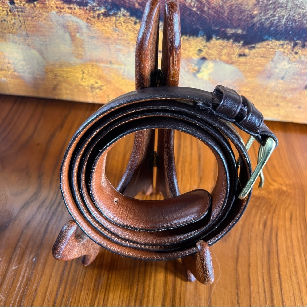 Coach Men’s Leather Belt Good Condition